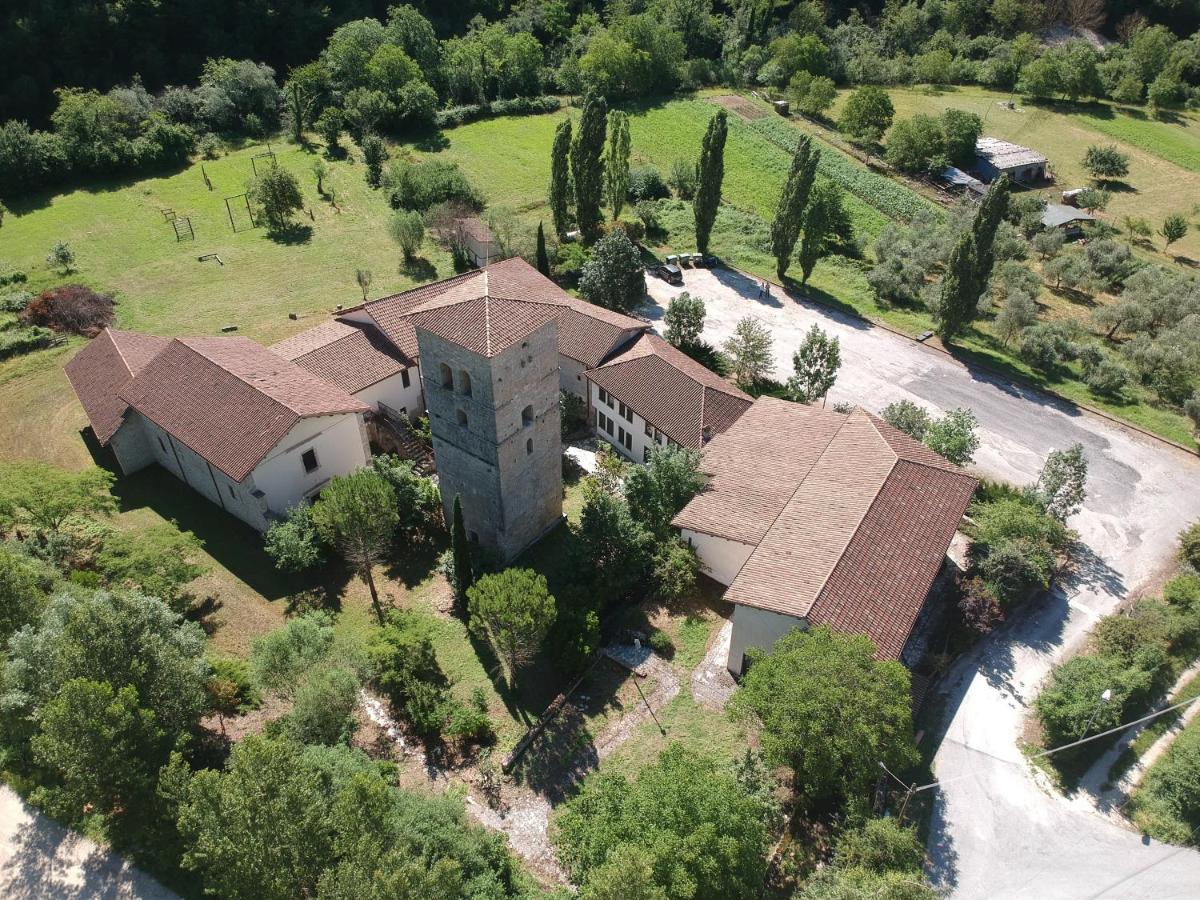 Hotel Abbazia Ss. Quirico E Giulitta Micigliano Exteriér fotografie