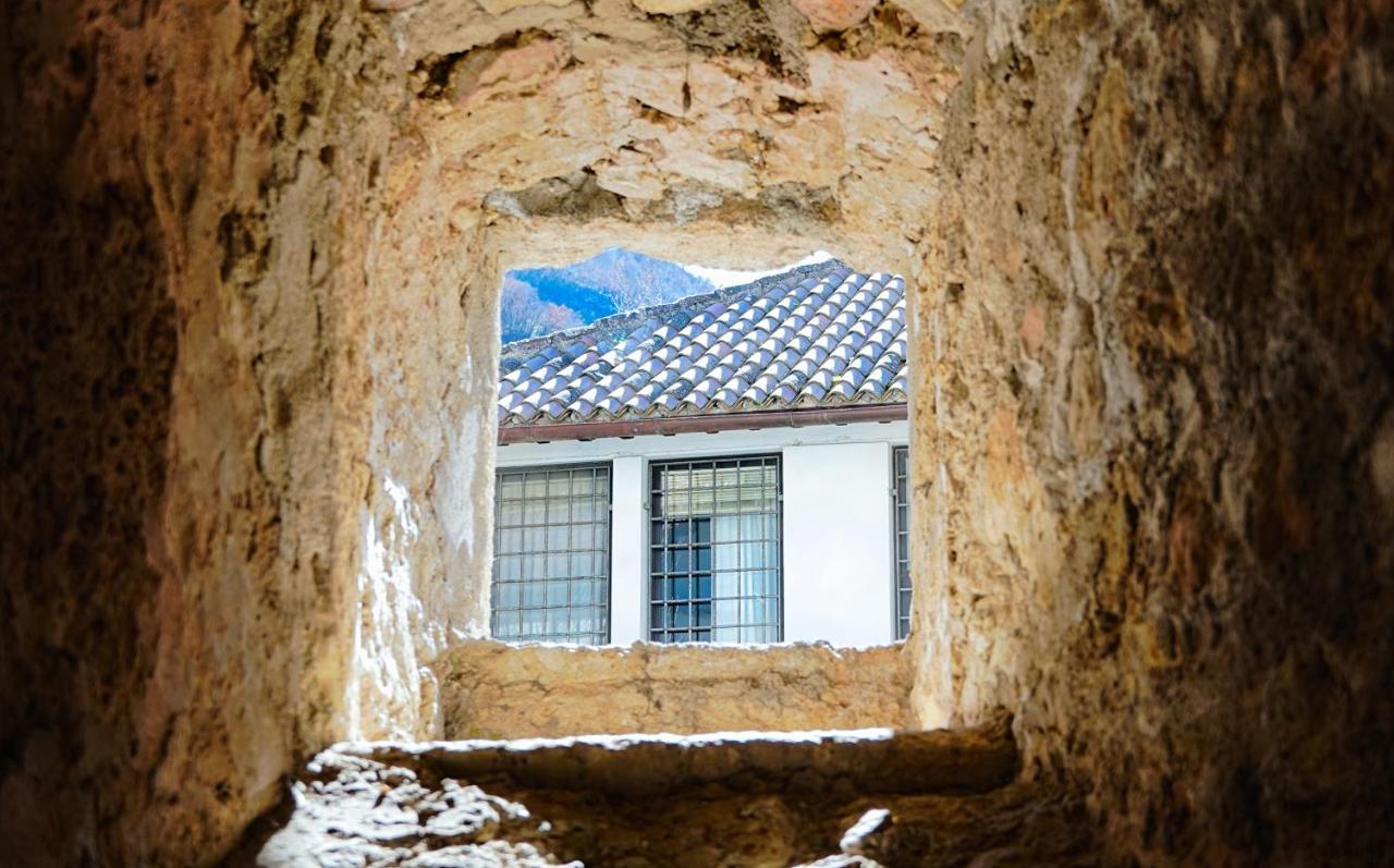 Hotel Abbazia Ss. Quirico E Giulitta Micigliano Exteriér fotografie