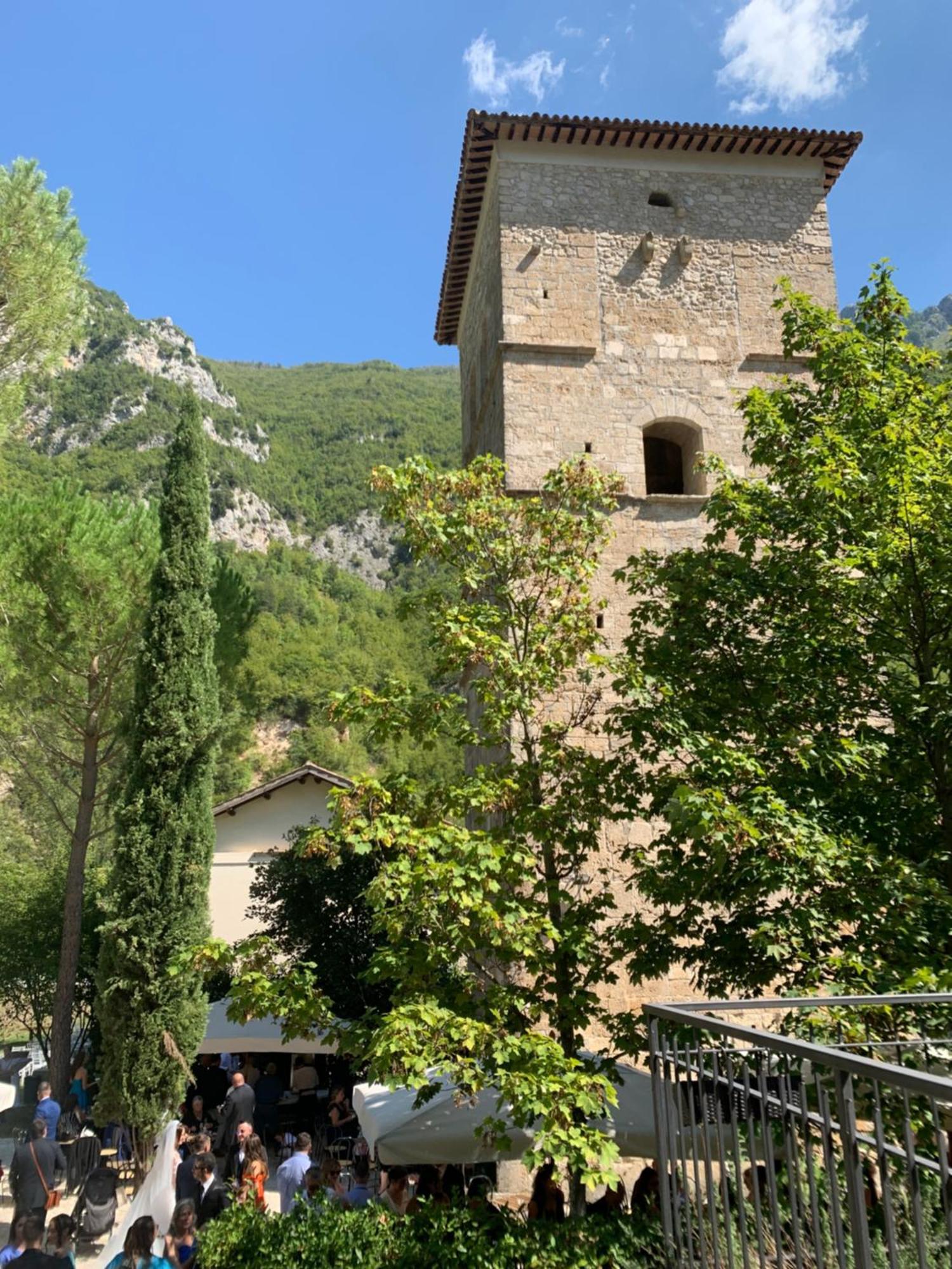 Hotel Abbazia Ss. Quirico E Giulitta Micigliano Exteriér fotografie